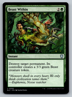 Beast Within U 0206 Bloomburrow Regular - Image 1