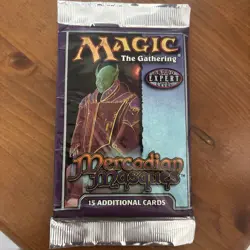 Magic: The Gathering Mercadian Masques Sealed Booster Pack (English) Very Rare - Image 1