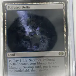 Magic The Gathering Modern Horizons 3 "Polluted Delta" 0224 RARE LAND NM - Image 5