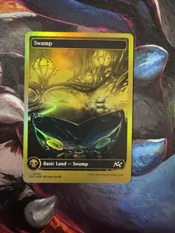 MTG Swamp (DFT) (First-Place Foil) Aetherdrift Land 509 - Image 1