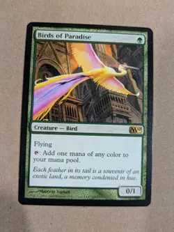 Birds of Paradise - MTG - M10 - LP - Image 1
