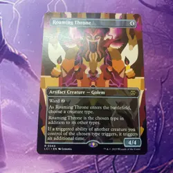 Roaming Throne (Borderless) The Lost Caverns of Ixalan Regular - Image 1