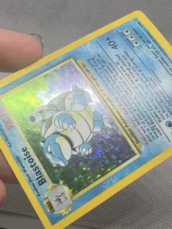 Pokemon Blastoise 2/102 Base Set Holo Rare 100 HP Vintage 1999 TCG - Image 5