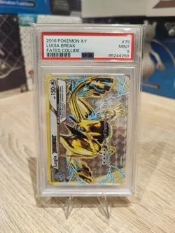 POKEMON 2016 XY LUGIA Break #79 PSA 9 RARE - Image 1