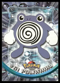 Pokemon Cards Poliwhirl #61 Topps Trading Cards Series 1 MP *1 - Image 1