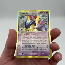 2006 Pokemon EX Dragon Frontiers Typhlosion Delta Species Holo Rare 12/101 LP - Image 3