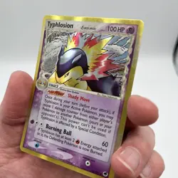 2006 Pokemon EX Dragon Frontiers Typhlosion Delta Species Holo Rare 12/101 LP - Image 4