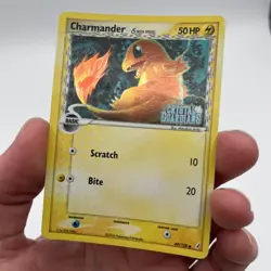 POKEMON Charmander Delta Species 49/100 Crystal Guardians Reverse Holo RARE - Image 1