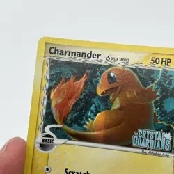 POKEMON Charmander Delta Species 49/100 Crystal Guardians Reverse Holo RARE - Image 2
