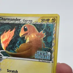POKEMON Charmander Delta Species 49/100 Crystal Guardians Reverse Holo RARE - Image 3