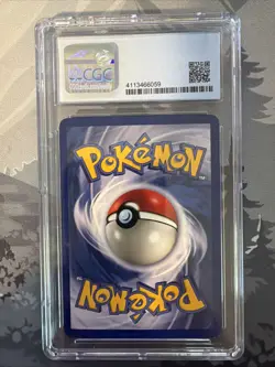 Pokemon Fossil Magneton 11/62 Lightning Holo Rare CGC 7.5 Near Mint - Image 2