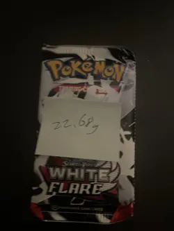 Heavy! 22.68g Pokemon TCG SV10.5 White Flare Booster Pack Sealed! - Image 3