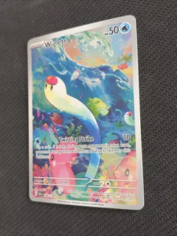 Wiglett 206/198 Scarlet & Violet Base Set Pokemon English Illustration Rare 2023 - Image 3
