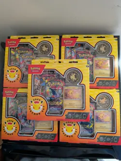 Pokemon TCG: Pokemon Day 2026 Collection Box - 30th Anniversary - Lot Of 5 - Image 1