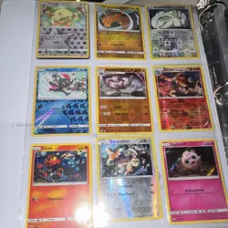Pokemon TCG Binder Collection Sword & Shield Sun & Moon Pikachu Charizard Holo - Image 2