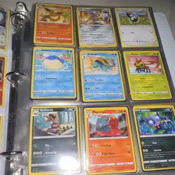 Pokemon TCG Binder Collection Sword & Shield Sun & Moon Pikachu Charizard Holo - Image 3