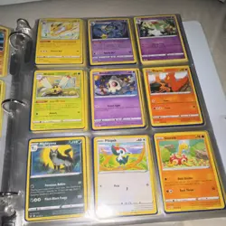 Pokemon TCG Binder Collection Sword & Shield Sun & Moon Pikachu Charizard Holo - Image 5