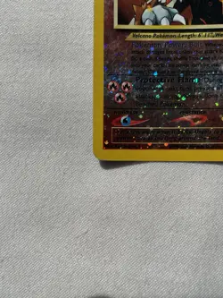Entei #34 Black Star Reverse Holo Pokemon Card TCG - Image 5