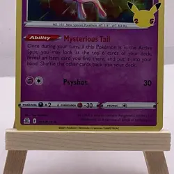 Mew 011/025 Celebrations Holo Rare 60 HP Basic Psyshot Pokemon TCG - Image 4