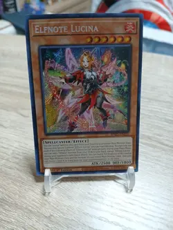 Yugioh! Elfnote Lucina BPRO-EN010 Secret Rare 1st ED NM ENG - Image 1