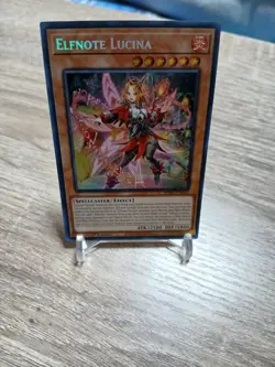 Yugioh! Elfnote Lucina BPRO-EN010 Secret Rare 1st ED NM ENG - Image 5