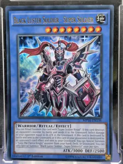 Black Luster Soldier - Super Soldier MP16-EN136 Ultra Rare LP/NM Yugioh Cards - Image 1