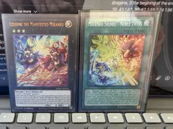 Yu-Gi-Oh Mikanko Shinbu Noble Twins Collector’s Rare + Uzuhime Manifested! - Image 1