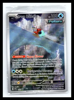 💥 2023-25 Pokemon SV Black Star Promos SVP EN Iron Bundle Full Art Sealed #066 - Image 1