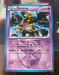 Pokemon TCG Black & White Plasma Storm Giratina Non-Holo Rare 62/135 MP - Image 1