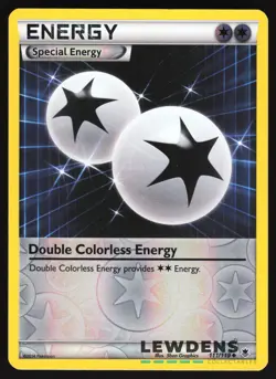 Double Colorless Energy - 111/119 - Uncommon Reverse Holo Phantom Forces Pokemon - Image 1