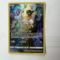 Pokemon Crown Zenith: Galarian Gallery Holo Full Art Rare Sleepy Mew GG10/GG70NM - Image 1