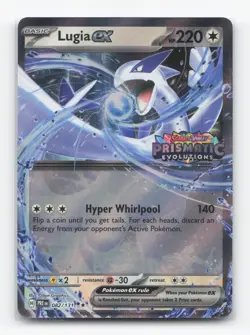 Pokemon TCG - Lugia ex 082/131 Double Rare Prismatic Evolutions - - Image 1