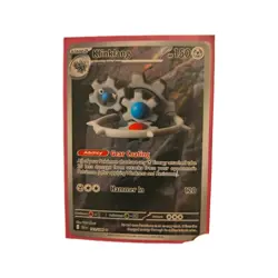 Pokemon TCG Klinklang 141/086 SV: Black Bolt Illustration Rare Holo 150 HP - Image 1