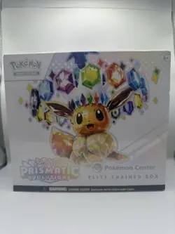 Prismatic Evolutions Pokemon Center Exclusive Elite Trainer Box SHIPS ASAP ✅ - Image 1