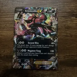 Pokemon TCG Krookodile ex XY25 Black Star Promo Holo - Image 1