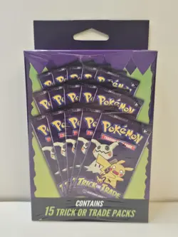 Pokemon Trick or Trade Booster Pack box 2025 Sealed Walgreens Exclusive NEW - Image 1