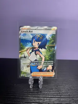 Pokemon TCG Trainer Lana’s Aid 207/167 Full Art Ultra Rare Twilight Masquerade - Image 1