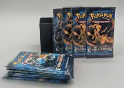XY Evolutions Booster Pack Art Set (9 packs) - Pokemon TCG 2016 - Factory Sealed - Image 1
