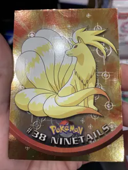 Ninetales - Foil - #38 Topps TV - Pokemon TCG - 1999 - Image 1