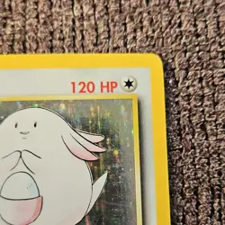 Pokemon TCG Chansey Holo Rare Base Set 3/102 1999 120HP Wizards of the Coast - Image 3