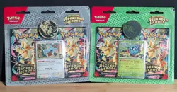 LOT OF 12 Pokemon TCG Ascended Heroes 2-Packs 6xErika 6xLarry FACTORY SEALED - Image 2