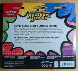 LOT OF 12 Pokemon TCG Ascended Heroes 2-Packs 6xErika 6xLarry FACTORY SEALED - Image 4