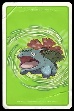 Haunter 5 of Spades Venusaur Poker Deck Pokemon Japanese ~ HP Creased - Image 2