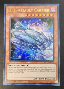 Yugioh! - D.D. Assault Carrier - MP22-EN233 - Ultra Rare - 1st Ed - NM/M-NEW - Image 1