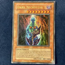 Yugioh! Dark Necrofear LON-065 Ultra MP Vintage Yugioh - Image 1