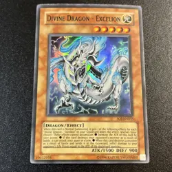 Yugioh! Divine Dragon - Excelion SOI-EN033 Super Rare Unlimited - Image 1