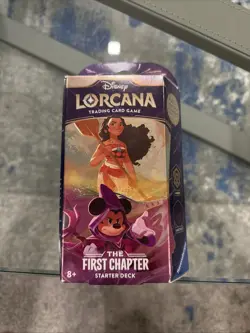 Disney Lorcana TCG The First Chapter Starter Deck Amber & Amethyst Sealed New - Image 1