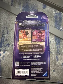 Disney Lorcana TCG The First Chapter Starter Deck Amber & Amethyst Sealed New - Image 2