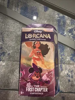 Disney Lorcana TCG The First Chapter Starter Deck Amber & Amethyst Sealed New - Image 3