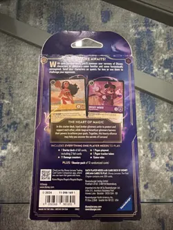 Disney Lorcana TCG The First Chapter Starter Deck Amber & Amethyst Sealed New - Image 4
